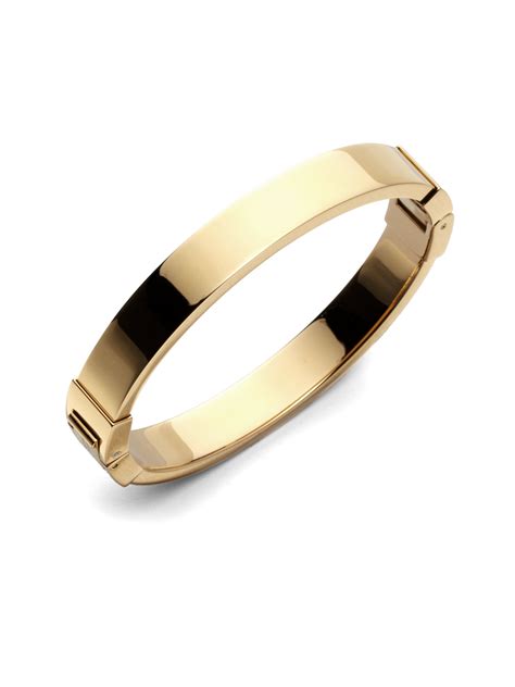 Michael Kors Hinge Bangle Bracelet 